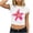A720 White, variant on Xdegoge Womens Lily Floral Graphic Print Crop Tops Short Sleeve Crewneck Slim Fit Shirts Summer Casual Botanical Trendy Fitted T Shirts Y2K Vintage Inspired Basic Tees