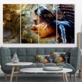 thumbnail image 1 of Design Art - Femme Indienne avec Coiffe, 1 of 3