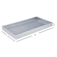 thumbnail image 2 of Home Basics Metallic Weave Vanity Tray, Silver, 2 of 5