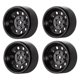 thumbnail image 1 of 1.9inch Beadlock Wheel Rims Metal Wheel Hubs Wheel Rims Set of 4PCS for 1:10 Remote Control Play Vehicle Crawl Car Model White, 1 of 4