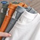 thumbnail image 2 of Camiseta gruesa de gran tamaño Dukeen de 280 g/m² para hombre, camiseta de manga corta de verano de algodón de color sólido, camisetas casuales de una pieza, 2 of 5