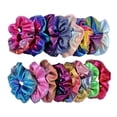 thumbnail image 3 of 16 bandas para el cabello elásticas con láser, colores aleatorios, accesorios para el cabello para niños, pequeños accesorios para el cabello para bebés, niñas, niños y mujeres, 3 of 5