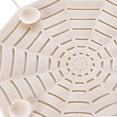 thumbnail image 3 of Filtro de desagüe para fregadero de cocina y baño con forma de telaraña, tapón de pelo y ventosas (beige), 3 of 6