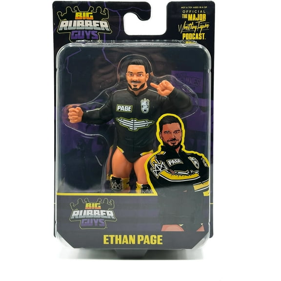 Big Rubber Guys Wrestling Ethan Page 8 Inch Figure