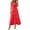 Red Floral, variant on PRETTYGARDEN Women's Summer Floral One Shoulder Maxi Dress Knot Ruffle Boho Beach Vacation Wedding Guest Long Sun Dresses