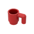 thumbnail image 4 of 10 piezas MOC 3899 6264 28655 taza de utensilios compatibles con ladrillos DIY bloques de construcción de partículas rompecabezas para niños juguete de regalo para el cerebro, 4 of 5