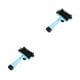 thumbnail image 1 of Peine de pelo para mascotas Billuyoard herramientas para peluquero cepillo para perros productos de limpieza para gatos Azul 2Conjunto, 1 of 6
