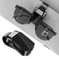 thumbnail image 1 of Car Visor Sunglasses Holder Clip Secure Multifunctional Interior Accessory Organizer, 1 of 6