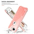 thumbnail image 2 of Pink Glitter Case for iPhone 6 7 8 PLUS with Built-in Screen Protector Slim Full-Body Stylish Protective Cover 6.1'' Anti-Scratch Anti-Finger for Women & Girls 2019 Release, 2 of 2