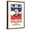 Brown Frame, variant on Art.com LBJ, Vote Democratic Election Poster Art Print, 12" x 18"