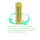 thumbnail image 4 of Batería recargable QBLPOWER Ni-Cd AA 600 mAh 1,2 V (paquete de 8), 4 of 9