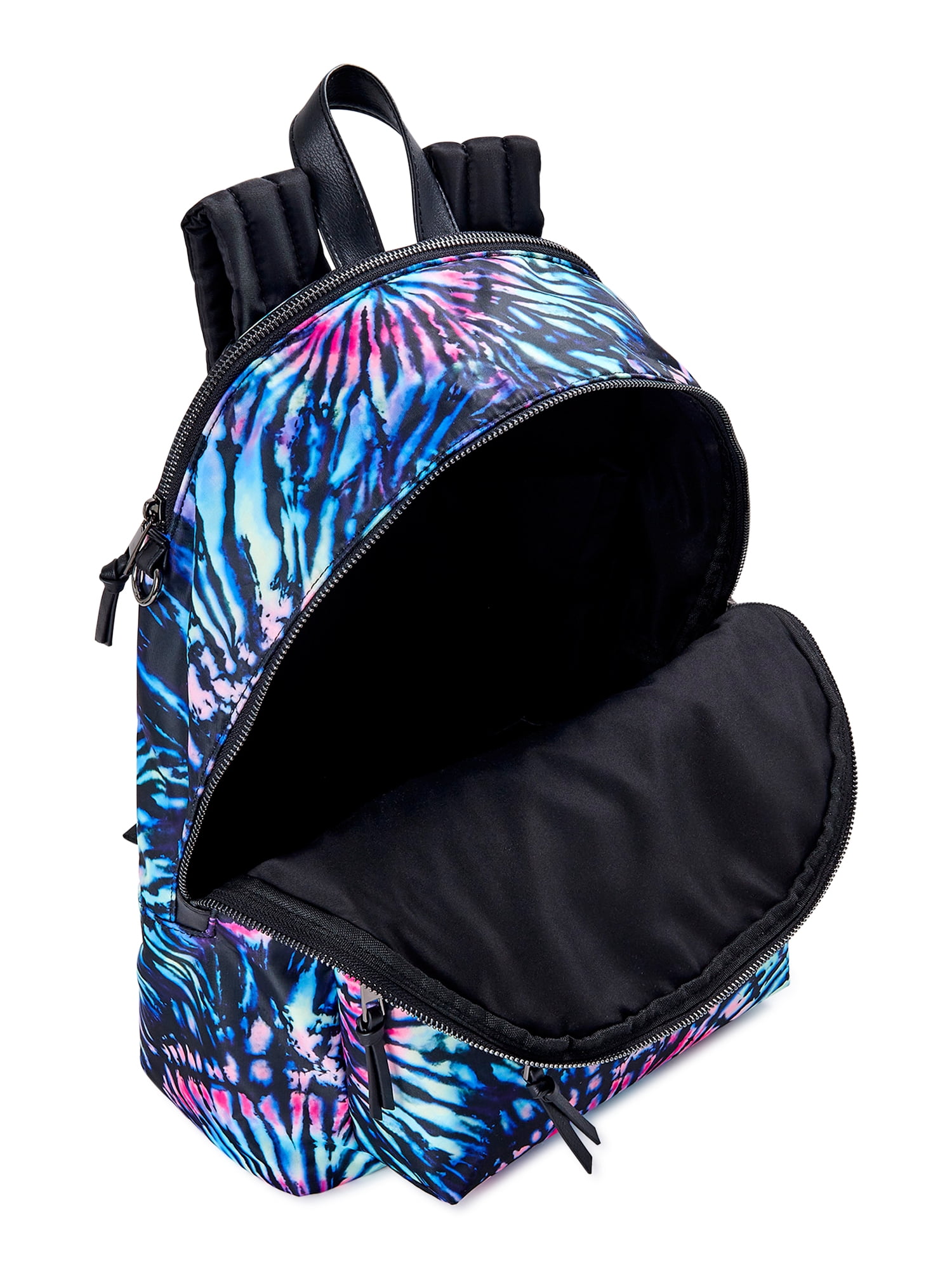 No Boundaries Women's Dome Zip Backpack, Multi-Color TieDye