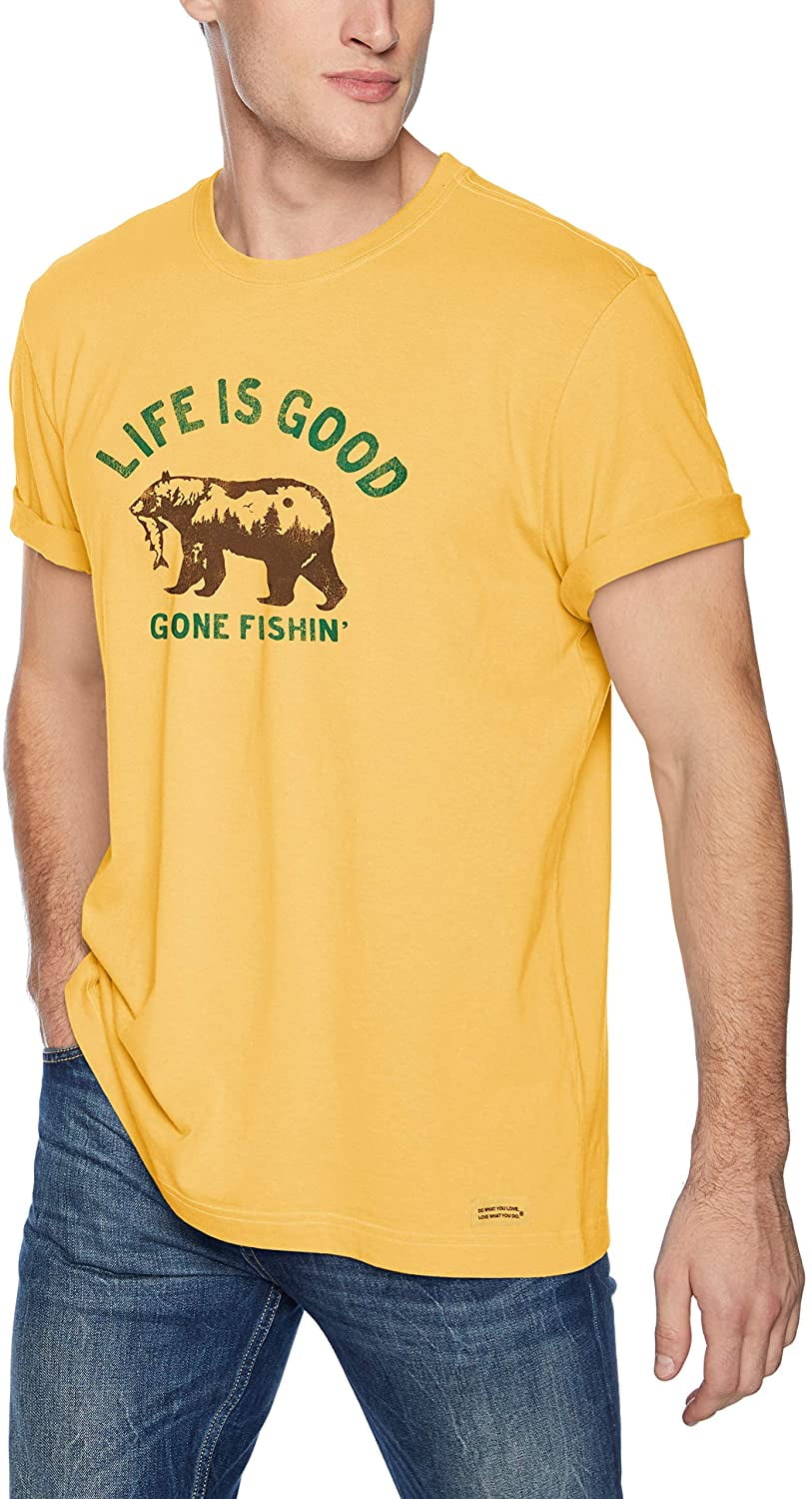 Life is Good Men's Crusher tee Gone 