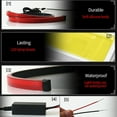 thumbnail image 5 of 90cm Car Flexible 3rd High Brake LED Light Strip Rear Windshield Stop Signal Bar, 5 of 5