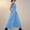 🔥 Light Blue, variant on Sentmoon Jumpers for Women Casual Women's Romper Regular Fit Solid Color Sleeveless V Neck with Zipper Elastic Waist Plus Size Jumpsuit with Pockets S-2XL