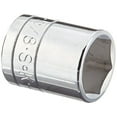 thumbnail image 2 of 3/8 " Drive, 5/8" SAE Socket, 6 Points,  Steel, Chrome, 5/8 in, 2 of 3