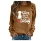thumbnail image 2 of Pntutb Mujeres Casual Manga Larga Impresión O-Cuello tops Camisa Blusa Pullover Pntutb Pntutb-4529, 2 of 3