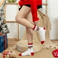 thumbnail image 4 of Women's Christmas Printed Socks Cute Warm Comfortable Socks Home Socks, 4 of 5