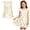 1-Light Blue, variant on Kids Flower Girl Dresses Kids Easter Dress Round Neck Tank Dress Summer Dresses Girls Dresses Size 9-10 Years