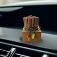thumbnail image 6 of YUVA Car Aromatherapy Diffuser, Wooden Decor, Walnut/Beech, 2.76x2.40in, Red/Green, Purifies Air, Stylish Interior, 6 of 6