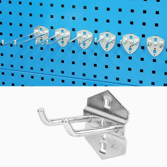 Hardware Tool Storage Rack 5PCS Hardware Tool Storage Rack Pegboard Hook Wall Mounted Garage Tool Storage Stand for Organizing Storage, Storage Hook