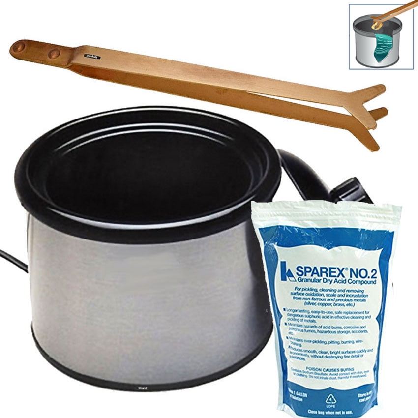 Jewelry Pickling Kit Pickle Pot Compound Tong Remove Soldering