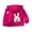 Hot Pink, variant on XIMIN Kids Girls Rabbit Print Hooded Jacket Teen Lightweight Windbreaker Waterproof Rain Jacket Toddler Long Sleeve Adorable Raincoats Casual Zip up Outerwear