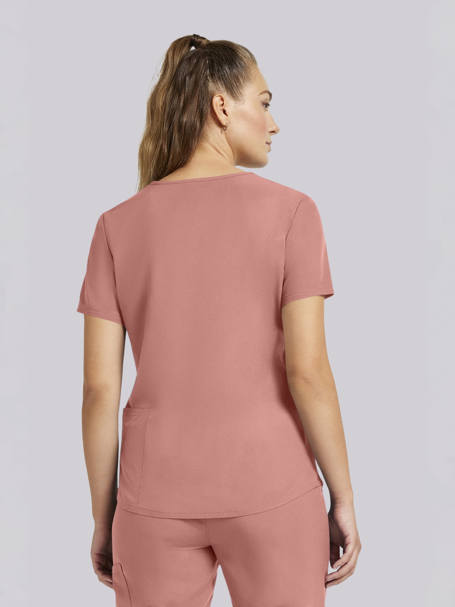 Scrubstar Core Essentials Women’s V-Neck Scrub Top, Sizes XS–3XL