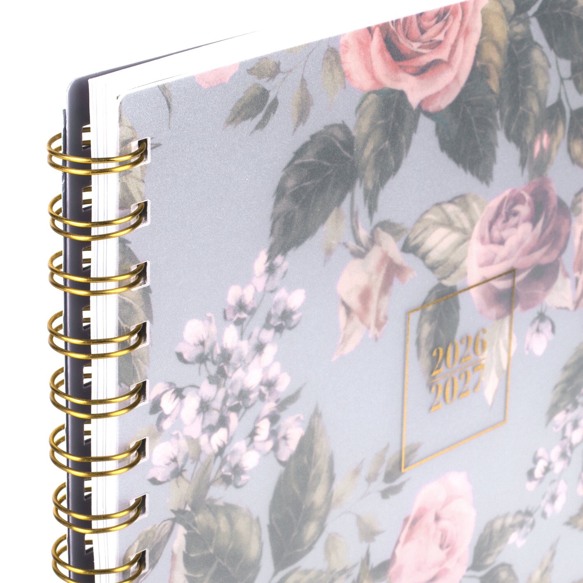 Mead Cambridge Tea Rose Academic 2026-2027 Weekly Monthly Planner Large 8 12 x