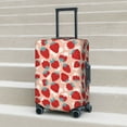 thumbnail image 5 of Uemuo Red Strawberry Printed Washable Luggage Cover - Fashion Suitcase Protector Fits 18-32 Inch Luggage -Medium, 5 of 9