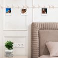 thumbnail image 4 of ETHZZLE 100 Clips Compact Paper Peg Pin White Wood for Decorating Homes, 4 of 6