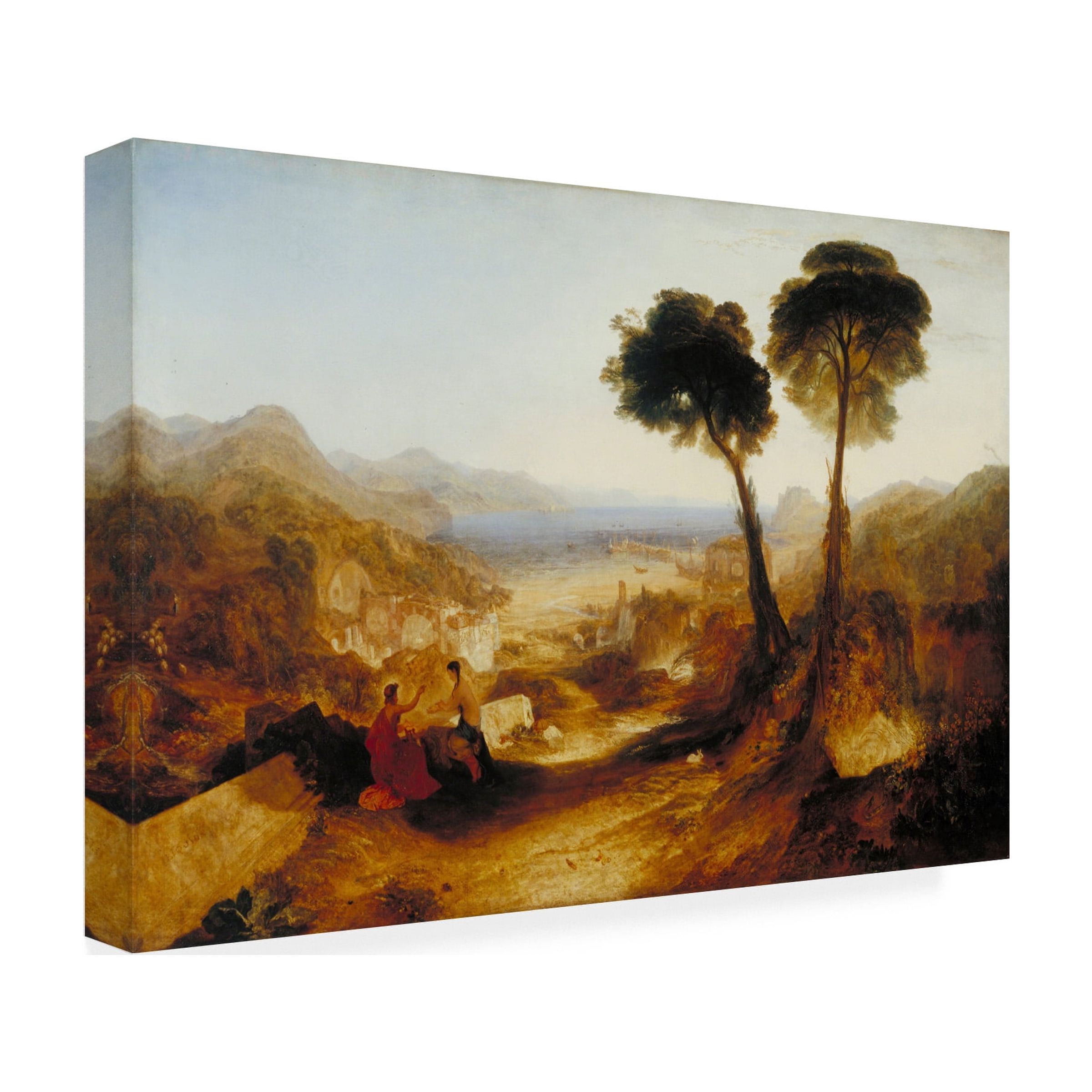 Turner 'The Bay of Baiae, with Apollo and the Sibyl' Canvas Art