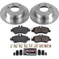 thumbnail image 3 of PowerStop Rear Z23 Evolution Sport Carbon-Fiber Ceramic Brake Pad and Drilled & Slotted Rotor Kit Fits: DODGE Select Models K6198, 3 of 10