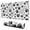Pet Paw Print, variant on Long Mouse Pads for Desk,Paw Print Desk Mats on Top Of Desks, Desk Mouse Pad Extra Large with 3mm Non-Slip Base and Stitched Edge for Gaming,Office,Work,Home 31.5"x11.8"