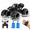 Black, variant on Amphibious RC Car with HD Camera, 4WD Off-Road Remote Control Monster Truck, IP7 Waterproof, Gesture Sensing Wristband & 2.4GHz Controller, 45° Climbing, 2 Batteries for 50 Min Play
