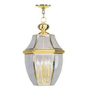 2265-07-Livex Lighting-Georgetown - 2 Light Outdoor Pendant Lantern