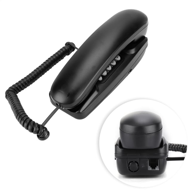 Teléfono de negocios para Hotel teléfono fijo familiar teléfono de escritorio sin identificador de llamadas Vintage antiguo para el hogar