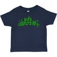 thumbnail image 3 of Inktastic St. Patrick's Day Clovers in Plaid Boys or Girls Baby T-Shirt, 3 of 5