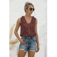 thumbnail image 2 of Soft Sweet Ruffle Clip-Dot Lace Tank, 2 of 4