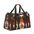 thumbnail image 2 of Balery Fall Gnomes Bolsa de Gimnasio para Mujeres, Bolsa de Viaje con Bolsillo Húmedo, Bolsa de Fin de Semana para Mujeres, Bolsa de Viaje Resistente al Agua, 2 of 7