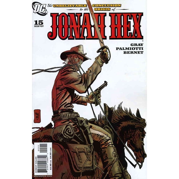 Jonah Hex (2nd Series) #15 VF ; DC Comic Book