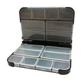 thumbnail image 5 of yotijay 2xFishing Tackle Box Compact Fishing Storage Box for Freshwater Camping Travel 13cmx10cmx3cm, 5 of 9