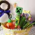 thumbnail image 4 of Frankford Minecraft Creeper Candy Tubes, Jelly Beans Inside, Easter Basket Stuffers, Pack of 2, 1.5 Ounces Each, 4 of 6