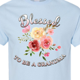 thumbnail image 4 of Inktastic Blessed to Be a Grandma Flowers T-Shirt, 4 of 5