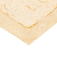 thumbnail image 3 of REGALWOVEN 6 Pack Cocktail Napkins Satin Cloth Napkins for Dinner, Parties, Restaurant Gold 19"x19", 3 of 7