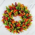 thumbnail image 2 of [CLEARANCE]Spring Wreaths for Porch Yard Wedding Decoration Farmhouse Home Hanging Decor Spring Decorations Seasonal Décor 36CM, 2 of 6