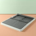 thumbnail image 3 of Zinus No Assembly 4" Cool Grey Metal Box Spring, Full, 3 of 9