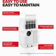 thumbnail image 3 of Honeywell 9000 BTU (14,000 BTU ASHRAE)700 sq. ft. Portable Air Conditioner with Dehumidifier, MN4CFSWW9, 3 of 23