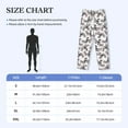 thumbnail image 4 of Naloa Bird Pajama Pants Men, PJ Bottoms, Sleep & Lounge Pants-XX-Large, 4 of 6