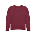 thumbnail image 5 of Fruit of the Loom Women's Crafted Comfort Fleece Crew Sweatshirt, Sizes S-2XL, 5 of 10